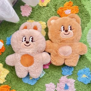 set gấu và thỏ + thiệp