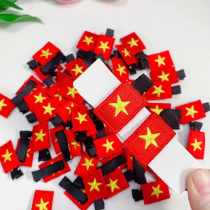 Set 2 Kẹp tóc Quốc kì Việt Nam